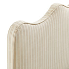 Modway Athena Striped Fabric Upholstered King Size Headboard - Oatmeal Stripe-8
