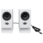 Edifier R20BT BT Multipoint Connection PC Speaker System with Built-in Sound Card and Ambient Light - White-Customizable sound profiles: Select from three preset sound effects—Classic, Dynamic, and Vocal—or fine-tune your own sound profile through the apps for a tailored listening experience
