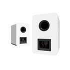 Kanto YUP6W Haut-parleurs d'étagère passifs avec tweeter à dôme en soie et woofer en kevlar - Blanc-Sensibilité du haut-parleur de 88 dB