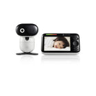 Motorola PIP1610 HD Motorized Video Baby Monitor - White-Remote Pan, Tilt & Zoom - Move the camera around from the parent monitor to see what your baby is up to