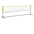 Soozier Portable Badminton Net - 14'-42.1"-61" (107-155 cm) adjustable heights for badminton, tennis, pickleball and volleyball
