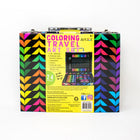 Art 101 Colorable Travel Art Kit-Includes 8 Premium Core Colored Pencils which color, shade, and blend beautifully