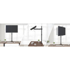 ShoppingAll Adjustable Single Monitor Standing Mount Extra Tall 31.5" Pole for Display up to 32" - Black-9