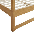 Modway Alva Queen Wood Canopy Platform Bed - Oak-8