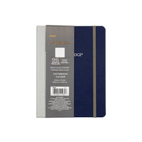 Cambridge Recycled Penloop Notebook - 8" x 6" - Navy-Wrap around case bound with pen holder - made of 20% recycled materials