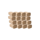 Globe Commercial SF250NAT Single Fold Towels - Natural - 250 Sheets/Pack - 16 Pack-Fits universal dispensers
