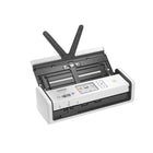 Brother ADS-1800W Wireless Compact Desktop Document Scanner-Built-in single pass double-sided (duplex) scanning means you can scan both sides of the page at once ideal for batch scanning large projects like tax documents, legal contracts, and sales paperwork