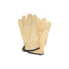 Zenith Safety - Gants De Conducteur, Grand, Paume En Cuir Fleur De Vache, Molleton, paquet de 12-Doublure Molleton
