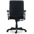 Staples Tillcott Luxura Task Chair - Black-Stable 5-star base is equipped with wheels for easy mobility