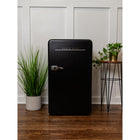 Magic Chef 3.2 cu. ft. Retro Mini Refrigerator without Freezer - Black -17.5" x 21.4" x 30.71"