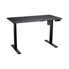 Cougar ROYAL MOSSA 120 Electric Standing Desk - Black-Designed with curved edges to enhance comfort and relaxation for your elbows during work