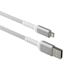 Dbramante1928 Re-Charge USB-A to Lightning Braided Cable - 8'-Length of 2.5 metres (8ft.) provides flexibility and convenience for charging your device from a distance