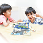 Junior Learning 6 Phonics Games -Teaching topics include double vowels, r-controlled vowels, digraphs, long vowel words, decoding words and decoding sentences