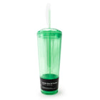 Sully Double Wall AS Dome Top Tumbler - 765 mL - Green-Double wall construction removes outer wall sweating from cold liquids