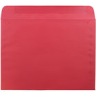 JAM Paper - Enveloppes lisses format livret Brite Hue en papier recyclé, 9 x 12 po, rouge Noël-Taille : 9 x 12 po