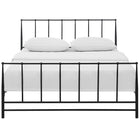Modway - Estate Lit King, Brown-Assemblée requise