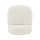 Manhattan Comfort Edina 28.74" Modern Boucle Upholstered Accent Chair - White-34.25" L x 21" W x 27.17" H