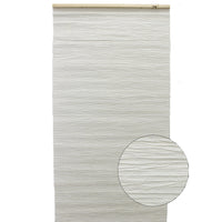 My Home My Living Crepe Paper Hanging Room Divider - 4" W x 6" L - Cream-Measurements:  4' wide x 6' length