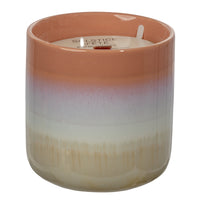 Gry Mattr - Bougie en céramique - 12 oz - Solstice d’été-Bougie de 12 oz dans un récipient en céramique réutilisable