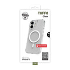 TUFF8 Mag Clear Case for iPhone 17 - Clear-Premium material: Crafted from high-quality polycarbonate materials to withstand drops from up to 6 feet for enhanced durability and long-lasting performance