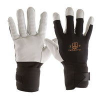 Impacto BG473 Full Finger Anti-vibration Glove W/wrist Support, Extra Large-Anti-impact and anti-vibration glove with air padding