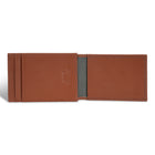 Champs - Porte-cartes Mag Hybride en cuir Onyx - Marron-Fenêtre d'identification facile d'accès