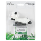 Merangue Panda Stapler with Refills-Includes 150 standard refill staples