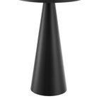 Modway Maren Round Side Table - Black-9