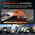 Vantrue N4S 2.7K 1440P 3-Channel Dash Cam with 64 GB SD Card-Ideal for rideshare drivers taxi drivers and family vehicles requiring interior and exterior coverage