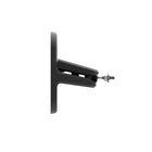Kanto Universal Satellite Speaker Wall Mount Brackets - Black-Solid aluminum construction