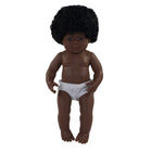 Miniland Anatomically Correct 15" Baby Doll - African-American Girl-Articulated body