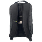 Tucci Italy CITY RIDER Laptop Backpack - Medium - Black-Organized Front Compartment – Multiple pockets for files, books, and electronics