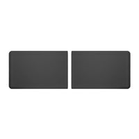 WeatherTech ComfortMat Connect Modular Anti-fatigue End Mats - Woven - Black - 2 Pack-Each End Piece is 3 feet long (0.91 m). Snap two together and you have a 6-foot (1.82 m) ComfortMat Connect!