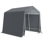 Outsunny 7.9' x 6.6' Garden Storage Tent-Spacious design, suitable for cars, bikes, and other items to keep them dry
