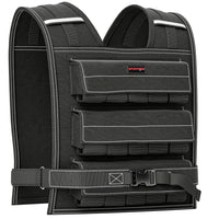 Soozier 33 lb Adjustable Weighted Vest with 15 Weights-Includes 15 x 2 lb (0.95 kg) removable weight bags for adjustable weight