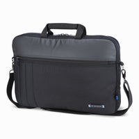 Nextech 17.3" Sleek Business Briefcase - Black-17.3" Laptop Compartment 
