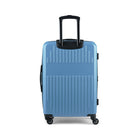 Reebok Airball 26" Hardside Spinner Luggage - Blue Pearl-Zipper-release expansion system for 20% more packing space