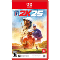 PGA TOUR 2K25 for Nintendo Switch 2-Grab A Club. Chase Greatness: Team up or face off in Match Play, Scramble, or Skins - online or local. Compete in cross-platform societies, earn seasonal rewards, and rise through daily and weekly tournaments.
