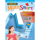 Popular Book Company Complete MathSmart for Grade 1 - Extensive Edition - English-QR codes which bring students to educational videos online 