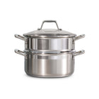 Tramontina 5 Qt Stainless Steel Steamer Set - Induction-Ready-Aluminum core