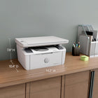 HP LaserJet MFP M139w Wireless Multifunction All-in-One Printer-System Requirements: Windows 10, 11, : 1 GHz 32-bit (x86) or 64-bit (x64) processor, 2 GB available hard disk space, Internet connection, Internet Explorer., macOS V10.14 Mojave, macOS 10.15 Catalina, macOS 11 Big Sur, macOS 12 Monterey, macOS 13 Ventura, macOS 14 Sonoma, macOS 15 Sequoia, 2 GB HD, Internet required