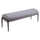 Zuo Glatt Bench - Grey-6