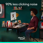 Logitech Signature M650L Souris Sans Fil - Bleu-Connectez Comme Voulez: Connectez cette souris d'ordinateur sans fil en un instant via le Bluetooth Low Energy ou le récepteur USB Logi Bolt