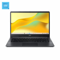 Acer 14" FHD Rugged Chromebook with 3 months of Google AI Pro - Intel N100 - 128GB eMMC SSD - 8GB LPDDR5 RAM - Chrome OS - Black-Featuring MIL-STD-810H certification, this rugged Chromebook also comes equipped with a shock-absorbent bumper that protects against drops up to 122cm, widened brackets and reinforced IO ports for rough play, and a spill-resistant keyboard with mechanically anchored keys that can withstand up to 330ml of liquid.