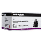 Coastwide Professional Industrial Regular Garbage Bags -  26" x 36" - Regular - Black - 250 Pack-Highly resistant to puncture and tearing
