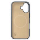 Ideal of Sweden Silicone MagSafe Case for iPhone 17 - Midnight Blue-With raised edges to protect the camera and screen.
