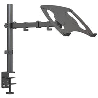 ShoppingAll Fully Adjustable Laptop Mount - Black-Hold one 12"-17" laptop or monitor that weighs 17.6lb/8kg or less