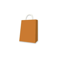 Millbrook Studios Kraft Bags - Medium - Bronze - 12 Pack (00585)-10.13" x 4.75" x 7.88"