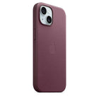 Apple FineWoven Case with MagSafe for iPhone 15 - Mulberry-Like every Apple-designed case, it undergoes thousands of hours of testing throughout the design and manufacturing process