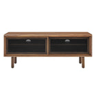 Modway Kurtis 47" TV Stand - Walnut-Non-Marking Foot Pads